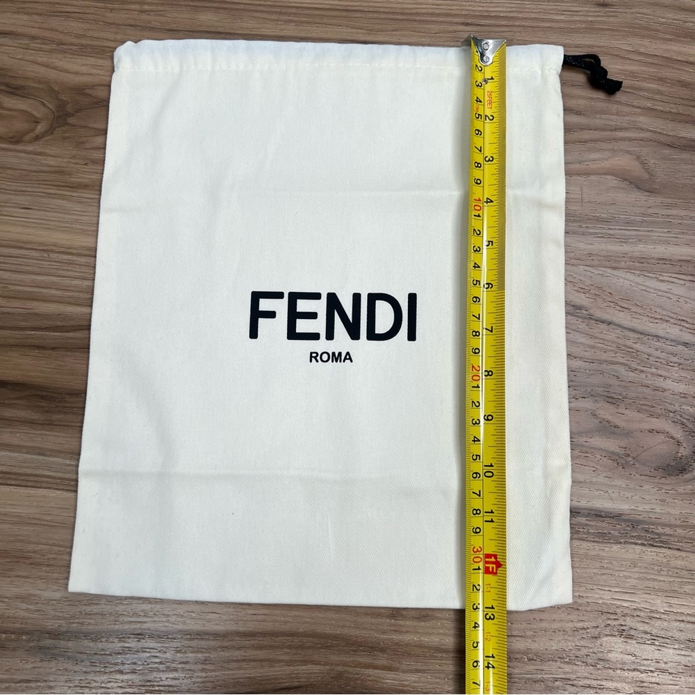 Fendi Cream Dust Bag 13x11in